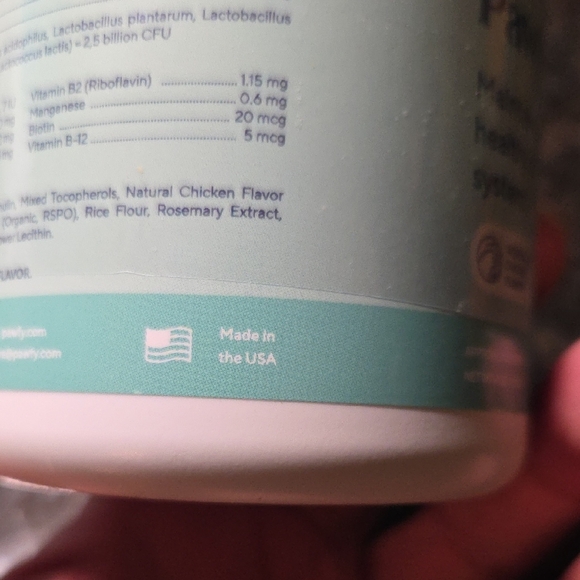 Pawfy Probiotic Chews for Dogs *** New ** Sealed**Made in USA - Picture 5 of 7